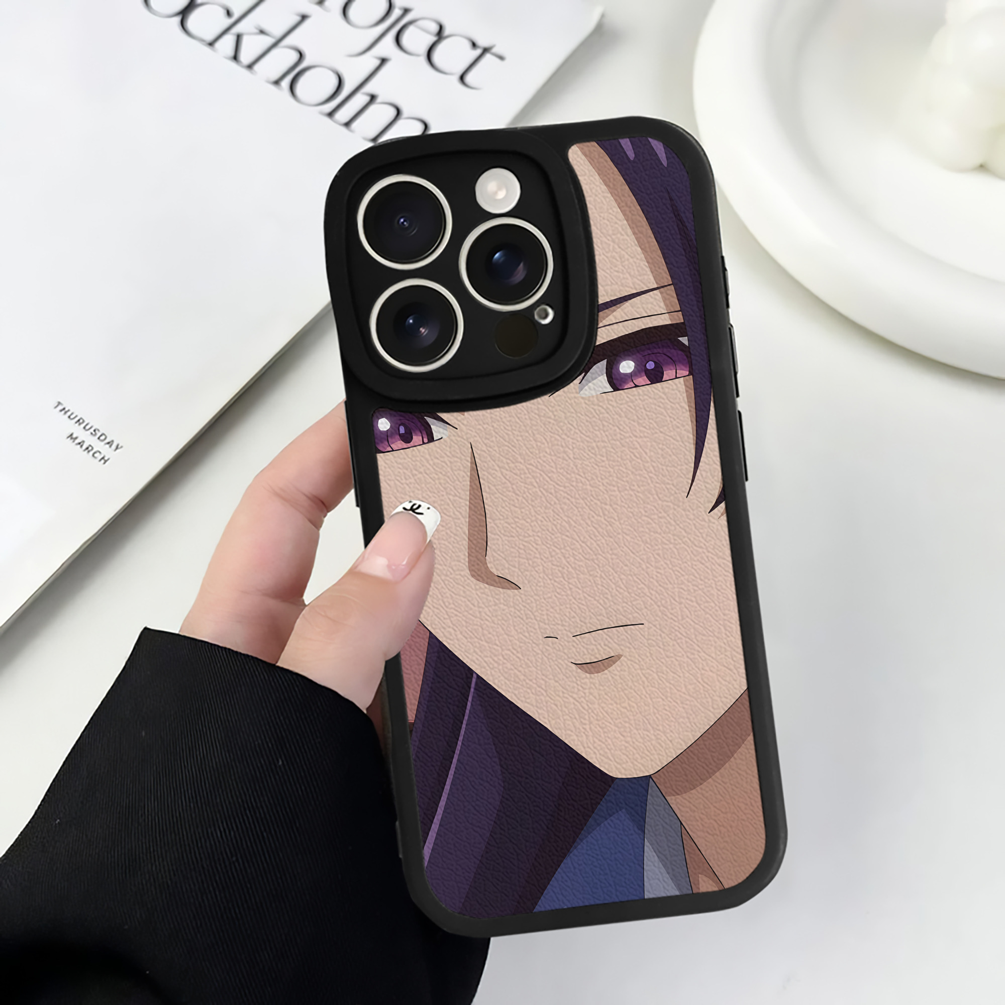 薬屋のひとりごと The Apothecary Diaries 【iPhone 16シリーズ対応】シリコンスマホケース（レザー調） 材質：シリコン